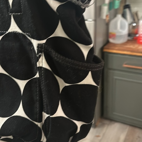 Thirty One Diaper Bag Black and White polka Dots - Picture 8 of 8